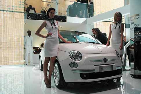 Fiat - Fiat 500 by Gucci come testimonial Natasha Poly  width=